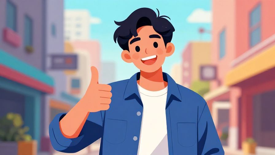 Illustration%20of%20a%20young%20person%20grinning%20and%20giving%20a%20thumbs-up%2C%20colorful%20urban%20background%2C%20energetic%20and%20casual%20style