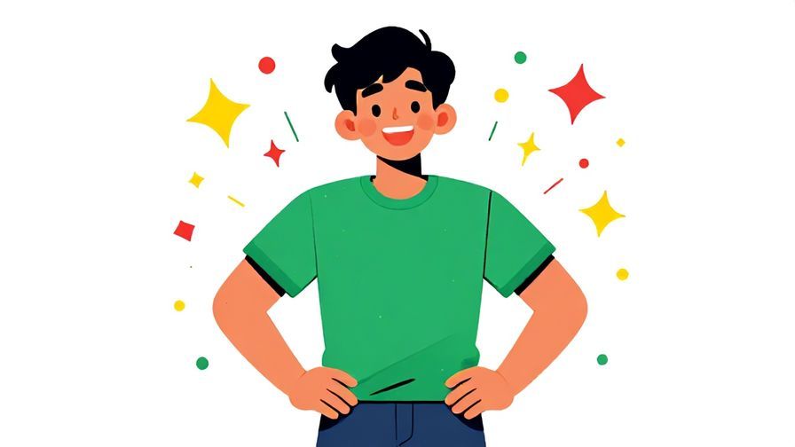 Illustration%20of%20a%20young%20person%20grinning%20with%20hands%20on%20hips%20and%20a%20burst%20of%20colorful%20stars%20and%20sparkles%20around%20them%2C%20vibrant%20colors%2C%20illustrated%20style