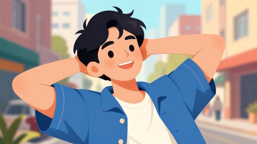 Illustration%20of%20a%20young%20person%20relaxing%20with%20a%20carefree%20smile%2C%20colorful%20urban%20background%2C%20illustrated%20style