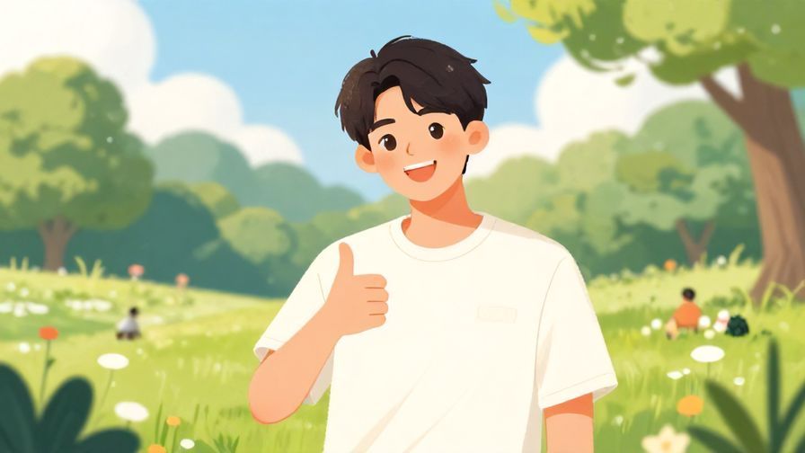 Illustration%20of%20a%20young%20person%20smiling%20and%20giving%20a%20thumbs-up%20with%20a%20bright%20summer%20park%20background%2C%20illustrated%20style