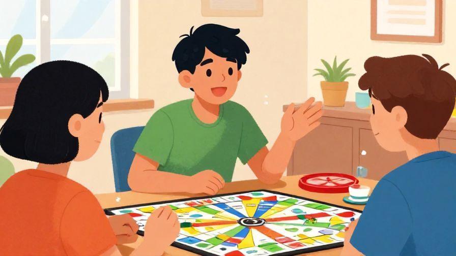 Illustration%20of%20a%20young%20person%20smiling%20and%20gesturing%20toward%20another%20person%20to%20take%20their%20turn%2C%20colorful%20room%20with%20board%20game%20elements%2C%20illustrated%20style