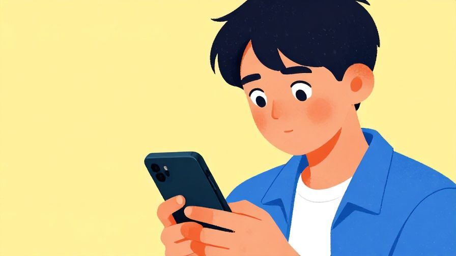 Illustration%20of%20a%20young%20person%20texting%20on%20a%20phone%20with%20a%20curious%20expression%2C%20vibrant%20colors%2C%20illustrated%20style