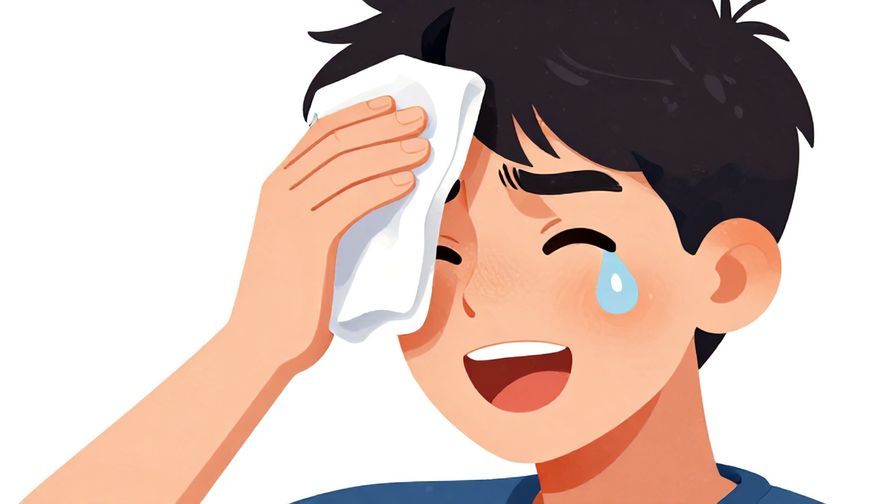 Illustration%20of%20a%20young%20person%20wiping%20sweat%20from%20their%20forehead%20with%20an%20exaggerated%20expression%20of%20heat%2C%20vibrant%20colors%2C%20illustrated%20style
