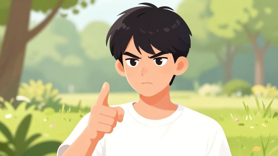 Illustration%20of%20a%20young%20person%20with%20a%20stern%20expression%2C%20pointing%20a%20finger%20lightly%20while%20speaking%20firmly%2C%20bright%20park%20background