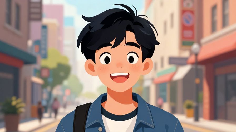 Illustration%20of%20a%20young%20person%20with%20raised%20eyebrows%20and%20excited%20smile%2C%20urban%20street%20background%2C%20vibrant%20colors