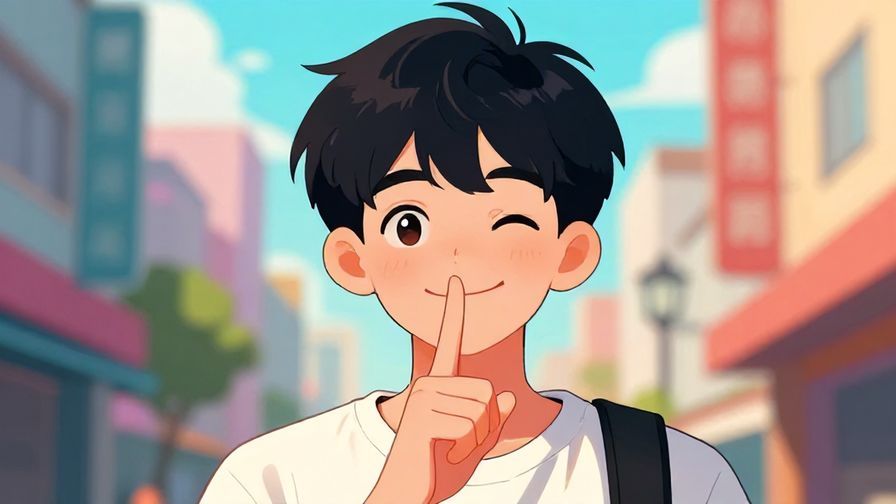 Illustration%20of%20a%20youthful%20character%20making%20a%20shushing%20gesture%20with%20a%20playful%20smile%2C%20urban%20colorful%20background%2C%20vibrant%20colors%2C%20illustrated%20style