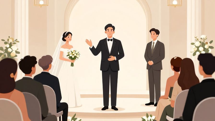 Illustration%20of%20an elegant ceremony%20with%20a%20moderator%20gesturing%20to%20start%20an%20event%2C%20formal%20atmosphere