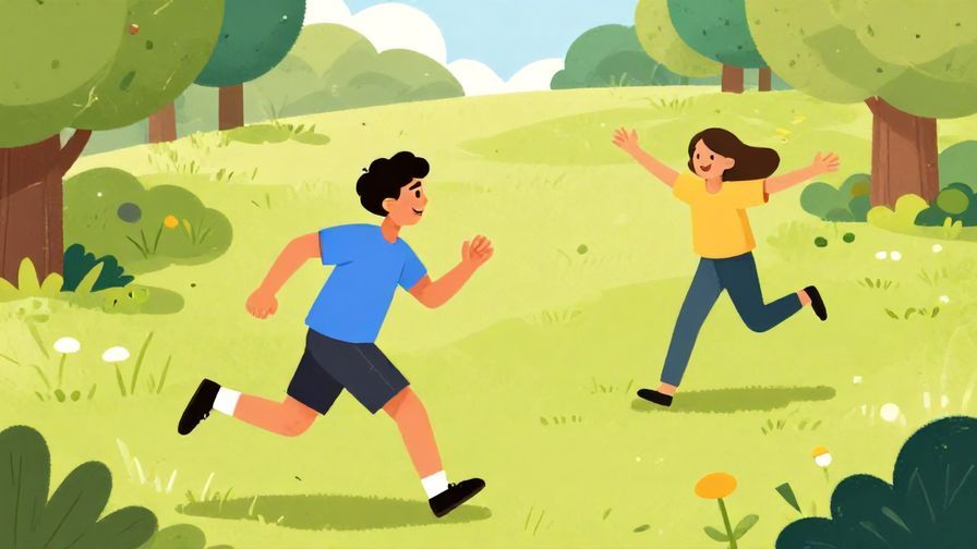 Illustration%20of%20an excited person running towards a friend with arms wide open in a park, bright colors, energetic atmosphere, illustrated style