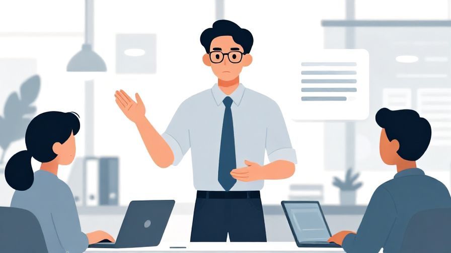 Illustration%20of%20an office worker%20presenting%20data%20to%20colleagues%2C%20serious%20expression%2C%20modern%20office%20background%2C%20illustrated%20style