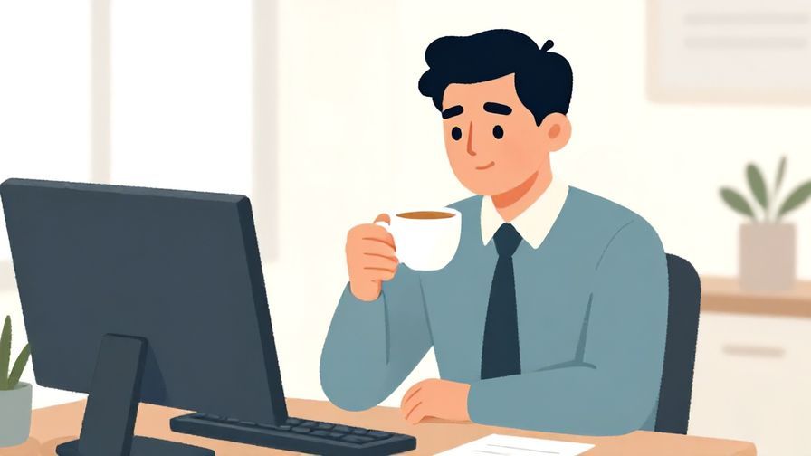 Illustration%20of%20an office%20worker%20taking%20a%20break%20with%20a%20cup%20of%20tea%2C%20calm%20and%20relaxed%20color%20palette