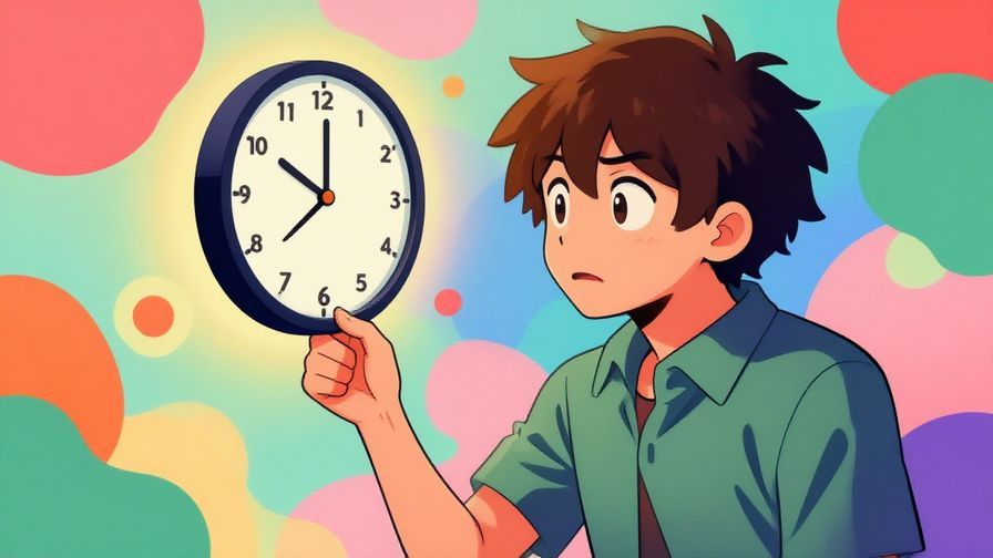Illustration%20of%20an%20anime-style%20character%20looking%20at%20a%20clock%20with%20anxious%20expression%2C%20surrounded%20by%20soft%20abstract%20shapes%20symbolizing%20time%20passing%2C%20vibrant%20colors%2C%20illustrated%20style