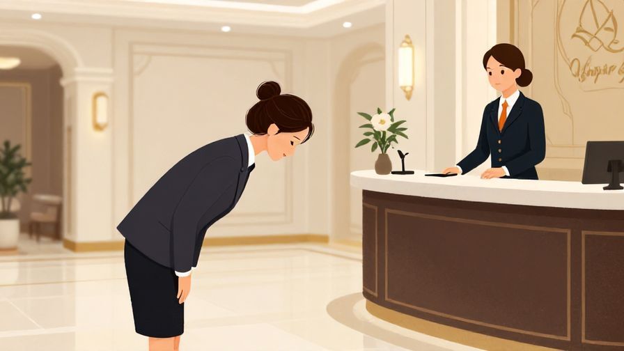 Illustration%20of%20an%20elegantly%20dressed%20guest%20bowing%20respectfully%20to%20a%20receptionist%20in%20a%20luxurious%20hotel%20lobby%2C%20soft%20lighting%2C%20illustrated%20style