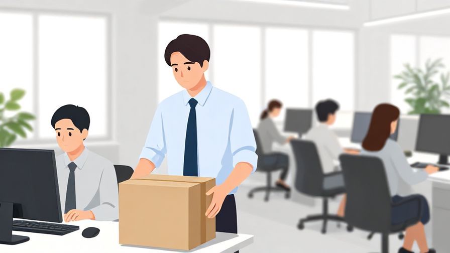 Illustration%20of%20an%20office%20worker%20quietly%20packing%20up%20to%20leave%20while%20colleagues%20continue%20working%2C%20calm%20office%20setting%2C%20illustrated%20style