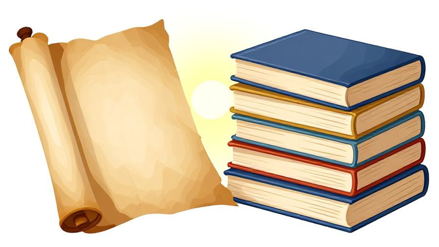 Illustration%20of%20ancient%20scrolls%20and%20modern%20books%20side%20by%20side%20with%20a%20sunlight%20glow%2C%20symbolizing%20history%20and%20learning%2C%20vibrant%20colors%2C%20illustrated%20style