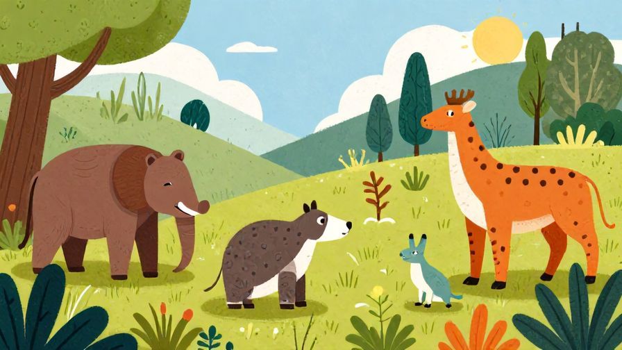 Illustration%20of%20animals%20and%20plants%20in%20a%20changing%20environment%20adapting%20to%20survive%2C%20bright%20colors%2C%20illustrated%20style.