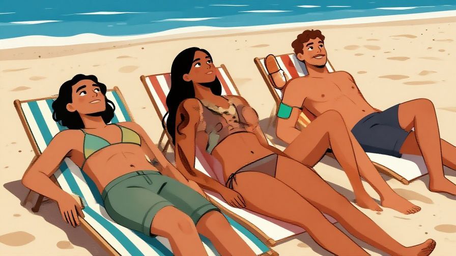 Illustration%20of%20friends%20lounging%20on%20a%20beach%20with%20relaxed%20expressions%2C%20bright%20sunlight%2C%20illustrated%20style