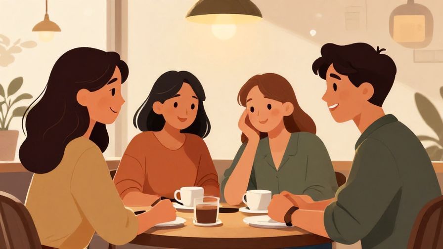 Illustration%20of%20friends%20smiling%20and%20chatting%20in%20a%20cafe%2C%20warm%20lighting%2C%20illustrated%20style