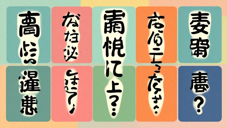 Illustration%20of%20Japanese%20language%20basics%20with%20floating%20characters%20representing%20fear%20and%20surprise%2C%20colorful%20background%2C%20illustrated%20style