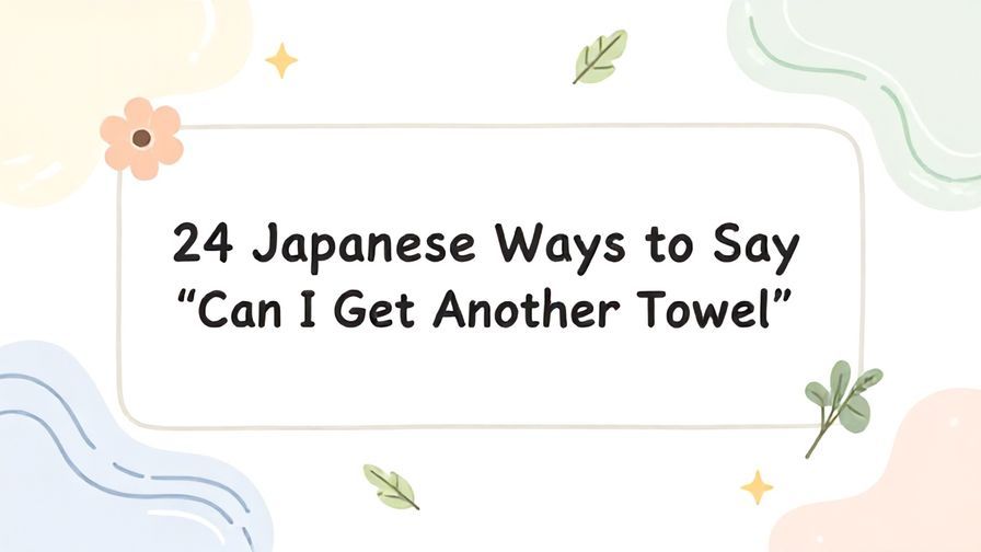 Illustration%20of%20playful%2C%20precise%2C%20sharp%20text%20%E2%80%9C24%20Japanese%20Ways%20to%20Say%20%E2%80%9CCan%20I%20Get%20Another%20Towel%E2%80%9D%20%E2%80%9D%2C%20centered%20inside%20a%20thin%20rounded%20rectangle.%20Soft%2C%20hand-drawn%20elements%20including%20Florals%2C%20Gentle%20waves%2C%20Floating%20leaves%2C%20Stars%2C%20Light%20rays%20are%20placed%20outside%20the%20rectangle%2C%20loosely%20arranged%20and%20asymmetrical.%20Set%20on%20a%20soft%20pastel%20multicolor%20background%20with%20visible%20white%2Fivory%20space%2C%20light%20and%20airy.