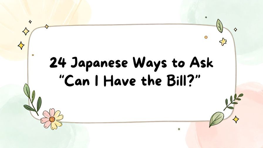 Illustration%20of%20playful%2C%20precise%2C%20sharp%20text%20%E2%80%9C24%20Japanese%20Ways%20to%20Ask%20%22Can%20I%20Have%20the%20Bill%3F%22%E2%80%9D%2C%20centered%20inside%20a%20thin%20rounded%20rectangle.%20Soft%2C%20hand-drawn%20elements%20including%20Florals%2C%20Light%20rays%2C%20Floating%20leaves%2C%20Stars%20are%20placed%20outside%20the%20rectangle%2C%20loosely%20arranged%20and%20asymmetrical.%20Set%20on%20a%20soft%20pastel%20multicolor%20background%20with%20visible%20white%2Fivory%20space%2C%20light%20and%20airy.