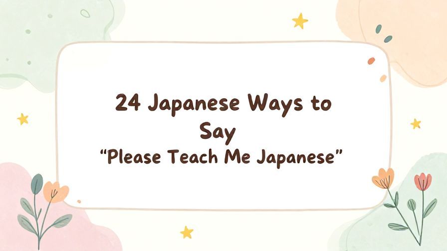 Illustration%20of%20playful%2C%20precise%2C%20sharp%20text%20%E2%80%9C24%20Japanese%20Ways%20to%20Say%20%E2%80%9CPlease%20Teach%20Me%20Japanese%E2%80%9D%E2%80%9D%2C%20centered%20inside%20a%20thin%20rounded%20rectangle.%20Soft%2C%20hand-drawn%20elements%20including%20Florals%2C%20Floating%20leaves%2C%20Stars%20are%20placed%20outside%20the%20rectangle%2C%20loosely%20arranged%20and%20asymmetrical.%20Set%20on%20a%20soft%20pastel%20multicolor%20background%20with%20visible%20white%2Fivory%20space%2C%20light%20and%20airy.