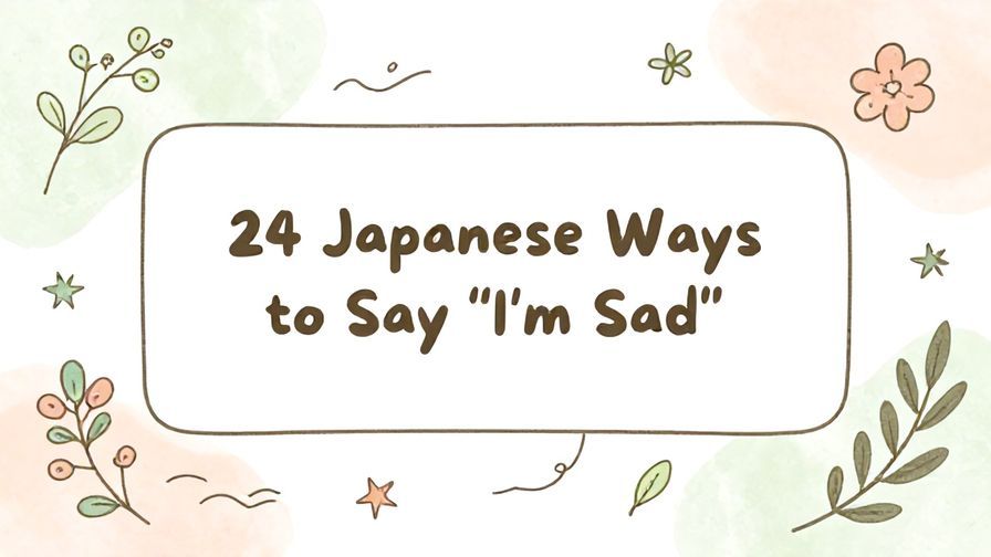 Illustration%20of%20playful%2C%20precise%2C%20sharp%20text%20%E2%80%9C24%20Japanese%20Ways%20to%20Say%20%E2%80%9CI%E2%80%99m%20Sad%E2%80%9D%E2%80%9D%2C%20centered%20inside%20a%20thin%20rounded%20rectangle.%20Soft%2C%20hand-drawn%20elements%20including%20Florals%2C%20Gentle%20waves%2C%20Floating%20leaves%2C%20Olive%20branches%2C%20Stars%20are%20placed%20outside%20the%20rectangle%2C%20loosely%20arranged%20and%20asymmetrical.%20Set%20on%20a%20soft%20pastel%20multicolor%20background%20with%20visible%20white%2Fivory%20space%2C%20light%20and%20airy.