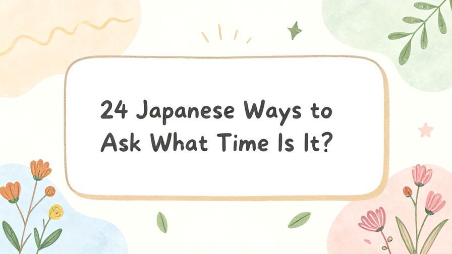 Illustration%20of%20playful%2C%20precise%2C%20sharp%20text%20%E2%80%9C24%20Japanese%20Ways%20to%20Ask%20What%20Time%20Is%20It%3F%E2%80%9D%2C%20centered%20inside%20a%20thin%20rounded%20rectangle.%20Soft%2C%20hand-drawn%20elements%20including%20Florals%2C%20Gentle%20waves%2C%20Stars%2C%20Light%20rays%2C%20Floating%20leaves%20are%20placed%20outside%20the%20rectangle%2C%20loosely%20arranged%20and%20asymmetrical.%20Set%20on%20a%20soft%20pastel%20multicolor%20background%20with%20visible%20white%2Fivory%20space%2C%20light%20and%20airy.