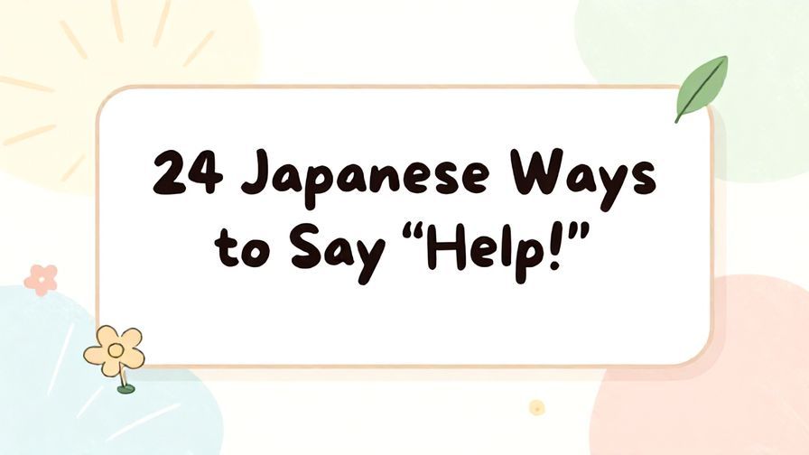 Illustration%20of%20playful%2C%20precise%2C%20sharp%20text%20%E2%80%9C24%20Japanese%20Ways%20to%20Say%20%E2%80%9CHelp!%E2%80%9D%E2%80%9D%2C%20centered%20inside%20a%20thin%20rounded%20rectangle.%20Soft%2C%20hand-drawn%20elements%20including%20Florals%2C%20Light%20rays%2C%20Floating%20leaves%20are%20placed%20outside%20the%20rectangle%2C%20loosely%20arranged%20and%20asymmetrical.%20Set%20on%20a%20soft%20pastel%20multicolor%20background%20with%20visible%20white%2Fivory%20space%2C%20light%20and%20airy.