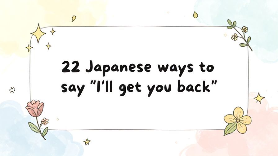 Illustration%20of%20playful%2C%20precise%2C%20sharp%20text%20%E2%80%9C22%20Japanese%20ways%20to%20say%20%E2%80%9CI%E2%80%99ll%20get%20you%20back%E2%80%9D%E2%80%9D%2C%20centered%20inside%20a%20thin%20rounded%20rectangle.%20Soft%2C%20hand-drawn%20elements%20including%20Florals%2C%20Floating%20leaves%2C%20Stars%2C%20Light%20rays%2C%20Heavenly%20clouds%20are%20placed%20outside%20the%20rectangle%2C%20loosely%20arranged%20and%20asymmetrical.%20Set%20on%20a%20soft%20pastel%20multicolor%20background%20with%20visible%20white%2Fivory%20space%2C%20light%20and%20airy.