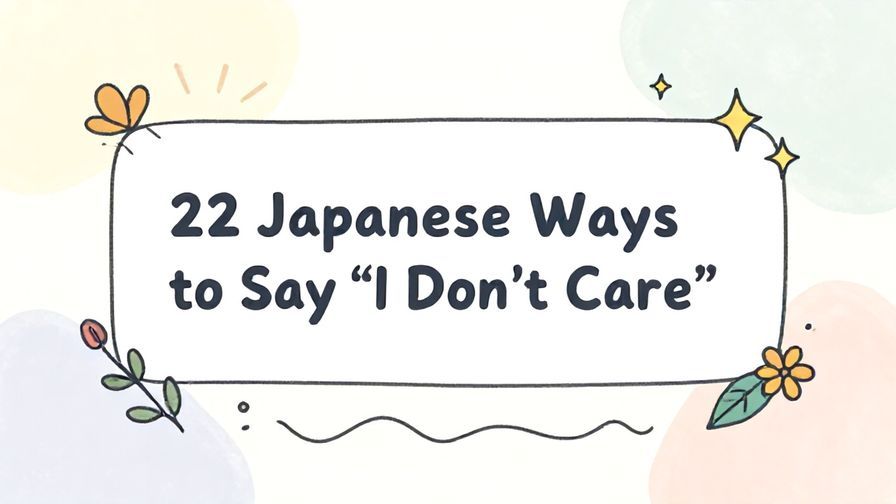 Illustration%20of%20playful%2C%20precise%2C%20sharp%20text%20%E2%80%9C22%20Japanese%20Ways%20to%20Say%20%E2%80%9CI%20Don%E2%80%99t%20Care%E2%80%9D%E2%80%9D%2C%20centered%20inside%20a%20thin%20rounded%20rectangle.%20Soft%2C%20hand-drawn%20elements%20including%20Florals%2C%20Gentle%20waves%2C%20Floating%20leaves%2C%20Stars%2C%20Light%20rays%20are%20placed%20outside%20the%20rectangle%2C%20loosely%20arranged%20and%20asymmetrical.%20Set%20on%20a%20soft%20pastel%20multicolor%20background%20with%20visible%20white%2Fivory%20space%2C%20light%20and%20airy.