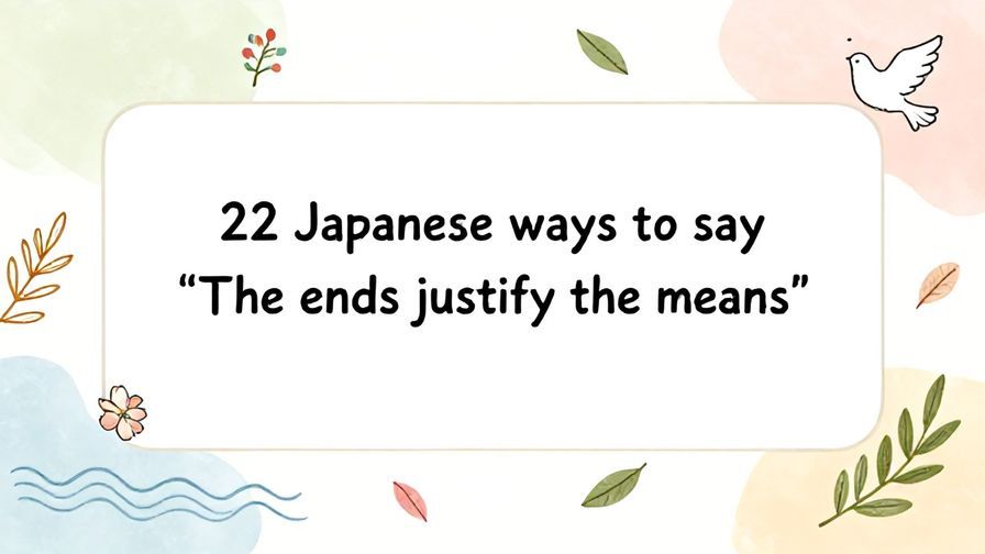 Illustration%20of%20playful%2C%20precise%2C%20sharp%20text%20%E2%80%9C22%20Japanese%20ways%20to%20say%20%E2%80%9CThe%20ends%20justify%20the%20means%E2%80%9D%E2%80%9D%2C%20centered%20inside%20a%20thin%20rounded%20rectangle.%20Soft%2C%20hand-drawn%20elements%20including%20Florals%2C%20Gentle%20waves%2C%20Floating%20leaves%2C%20Olive%20branches%2C%20Doves%20are%20placed%20outside%20the%20rectangle%2C%20loosely%20arranged%20and%20asymmetrical.%20Set%20on%20a%20soft%20pastel%20multicolor%20background%20with%20visible%20white%2Fivory%20space%2C%20light%20and%20airy.