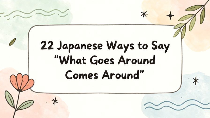 Illustration%20of%20playful%2C%20precise%2C%20sharp%20text%20%E2%80%9C22%20Japanese%20Ways%20to%20Say%20%E2%80%9CWhat%20Goes%20Around%20Comes%20Around%E2%80%9D%E2%80%9D%2C%20centered%20inside%20a%20thin%20rounded%20rectangle.%20Soft%2C%20hand-drawn%20elements%20including%20Florals%2C%20Gentle%20waves%2C%20Floating%20leaves%2C%20Olive%20branches%2C%20Stars%20are%20placed%20outside%20the%20rectangle%2C%20loosely%20arranged%20and%20asymmetrical.%20Set%20on%20a%20soft%20pastel%20multicolor%20background%20with%20visible%20white%2Fivory%20space%2C%20light%20and%20airy.