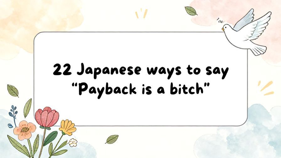 Illustration%20of%20playful%2C%20precise%2C%20sharp%20text%20%E2%80%9C22%20Japanese%20ways%20to%20say%20%E2%80%9CPayback%20is%20a%20bitch%E2%80%9D%E2%80%9D%2C%20centered%20inside%20a%20thin%20rounded%20rectangle.%20Soft%2C%20hand-drawn%20elements%20including%20Florals%2C%20Doves%2C%20Light%20rays%2C%20Floating%20leaves%2C%20Heavenly%20clouds%20are%20placed%20outside%20the%20rectangle%2C%20loosely%20arranged%20and%20asymmetrical.%20Set%20on%20a%20soft%20pastel%20multicolor%20background%20with%20visible%20white%2Fivory%20space%2C%20light%20and%20airy.