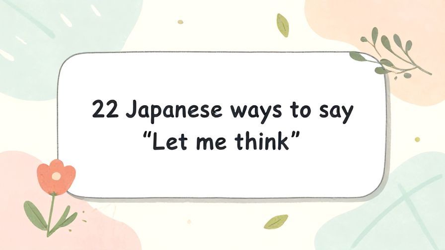 Illustration%20of%20playful%2C%20precise%2C%20sharp%20text%20%E2%80%9C22%20Japanese%20ways%20to%20say%20%E2%80%9CLet%20me%20think%E2%80%9D%E2%80%9D%2C%20centered%20inside%20a%20thin%20rounded%20rectangle.%20Soft%2C%20hand-drawn%20elements%20including%20Florals%2C%20Light%20rays%2C%20Floating%20leaves%20are%20placed%20outside%20the%20rectangle%2C%20loosely%20arranged%20and%20asymmetrical.%20Set%20on%20a%20soft%20pastel%20multicolor%20background%20with%20visible%20white%2Fivory%20space%2C%20light%20and%20airy.