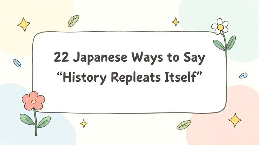Illustration%20of%20playful%2C%20precise%2C%20sharp%20text%20%E2%80%9C22%20Japanese%20Ways%20to%20Say%20%E2%80%9CHistory%20Repeats%20Itself%E2%80%9D%E2%80%9D%2C%20centered%20inside%20a%20thin%20rounded%20rectangle.%20Soft%2C%20hand-drawn%20elements%20including%20Florals%2C%20Floating%20leaves%2C%20Stars%20are%20placed%20outside%20the%20rectangle%2C%20loosely%20arranged%20and%20asymmetrical.%20Set%20on%20a%20soft%20pastel%20multicolor%20background%20with%20visible%20white%2Fivory%20space%2C%20light%20and%20airy.