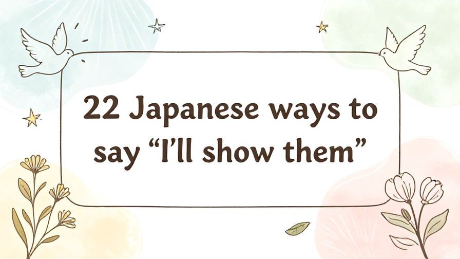 Illustration%20of%20playful%2C%20precise%2C%20sharp%20text%20%E2%80%9C22%20Japanese%20ways%20to%20say%20%E2%80%9CI%E2%80%99ll%20show%20them%E2%80%9D%E2%80%9D%2C%20centered%20inside%20a%20thin%20rounded%20rectangle.%20Soft%2C%20hand-drawn%20elements%20including%20Florals%2C%20Doves%2C%20Light%20rays%2C%20Stars%2C%20Floating%20leaves%20are%20placed%20outside%20the%20rectangle%2C%20loosely%20arranged%20and%20asymmetrical.%20Set%20on%20a%20soft%20pastel%20multicolor%20background%20with%20visible%20white%2Fivory%20space%2C%20light%20and%20airy.