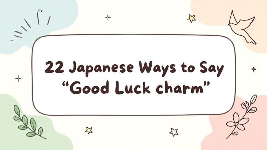 Illustration%20of%20playful%2C%20precise%2C%20sharp%20text%20%E2%80%9C22%20Japanese%20Ways%20to%20Say%20%E2%80%9CGood%20Luck%20Charm%E2%80%9D%E2%80%9D%2C%20centered%20inside%20a%20thin%20rounded%20rectangle.%20Soft%2C%20hand-drawn%20elements%20including%20Florals%2C%20Stars%2C%20Floating%20leaves%2C%20Light%20rays%2C%20Doves%20are%20placed%20outside%20the%20rectangle%2C%20loosely%20arranged%20and%20asymmetrical.%20Set%20on%20a%20soft%20pastel%20multicolor%20background%20with%20visible%20white%2Fivory%20space%2C%20light%20and%20airy.