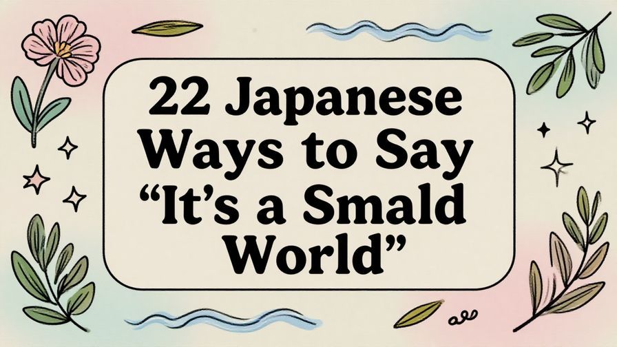 Illustration%20of%20playful%2C%20precise%2C%20sharp%20text%20%E2%80%9C22%20Japanese%20Ways%20to%20Say%20%E2%80%9CIt%E2%80%99s%20a%20Small%20World%E2%80%9D%E2%80%9D%2C%20centered%20inside%20a%20thin%20rounded%20rectangle.%20Soft%2C%20hand-drawn%20elements%20including%20Florals%2C%20Gentle%20waves%2C%20Floating%20leaves%2C%20Olive%20branches%2C%20Stars%20are%20placed%20outside%20the%20rectangle%2C%20loosely%20arranged%20and%20asymmetrical.%20Set%20on%20a%20soft%20pastel%20multicolor%20background%20with%20visible%20white%2Fivory%20space%2C%20light%20and%20airy.