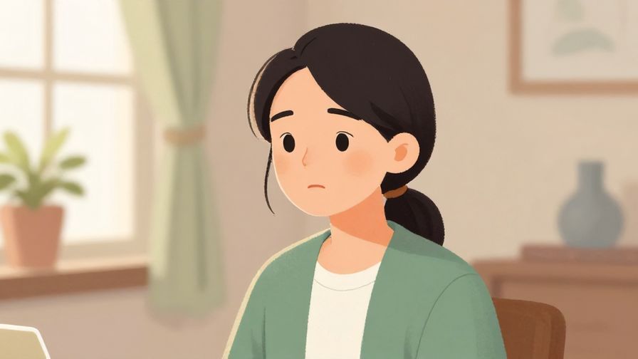 Illustration%20of%20someone speaking honestly with a calm expression, soft natural light, casual indoor scene, illustrated style