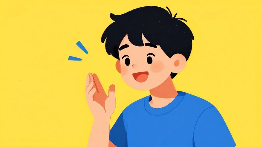 Illustration%20of%20someone suddenly remembering and smiling while talking, bright colors, illustrated style