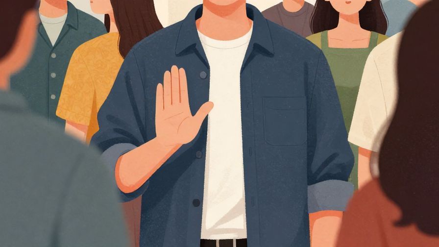 Illustration%20of%20someone%20briefly%20stepping%20aside%20in%20a%20crowded%20place%20with%20a%20polite%20gesture%2C%20detailed%20background%2C%20vibrant%20colors%2C%20illustrated%20style