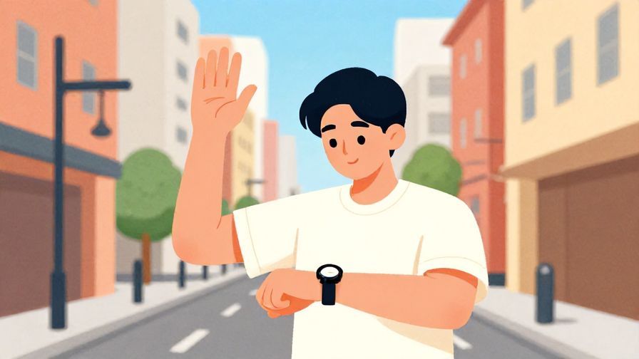 Illustration%20of%20someone%20checking%20their%20watch%20and%20waving%20goodbye%20in%20a%20city%20street%2C%20bright%20colors%2C%20illustrated%20style