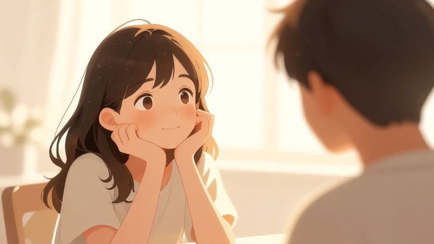 Illustration%20of%20someone%20daydreaming%20while%20looking%20at%20another%20person%2C%20soft%20warm%20glow%20around%20them%2C%20illustrated%20style