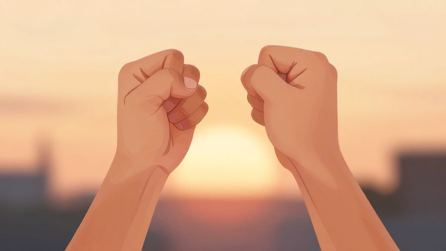 Illustration%20of%20someone%20gathering%20courage%20to%20speak%2C%20hands%20clenched%20nervously%2C%20soft%20sunset%20background