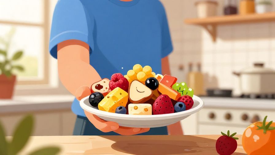 Illustration%20of%20someone%20offering%20a%20healthy%20snack%20with%20a%20smile%20in%20a%20sunny%20kitchen%2C%20vibrant%20colors%2C%20illustrated%20style