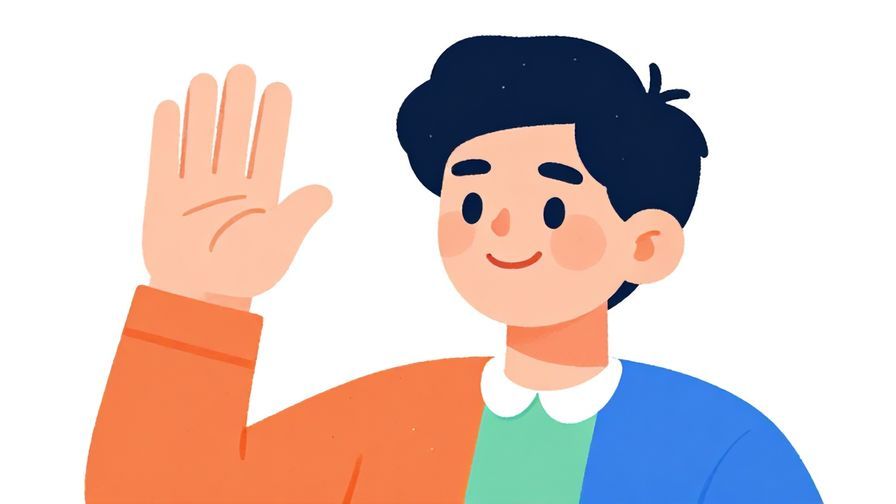 Illustration%20of%20someone%20waving%20their%20hand%20side-to-side%20with%20a%20smirk%2C%20playful%20attitude%2C%20bright%20colors%2C%20illustrated%20style