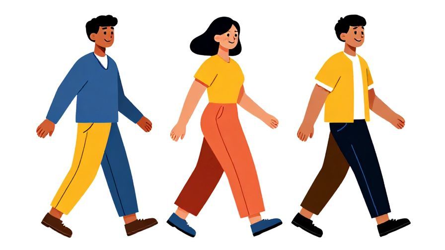 Illustration%20of%20three%20people%20walking%20together%20but%20at%20different%20paces%2C%20smiling%20and%20relaxed%2C%20vibrant%20colors%2C%20illustrated%20style