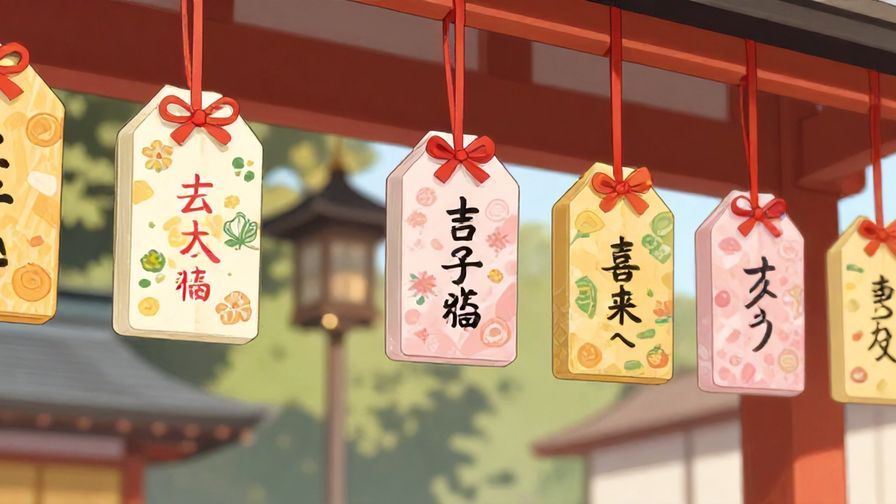 Illustration%20of%20traditional%20Japanese%20good%20luck%20charms%20like%20omamori%20hanging%20inside%20a%20shrine%2C%20with%20soft%20lighting%20and%20vibrant%20colors%2C%20illustrated%20style