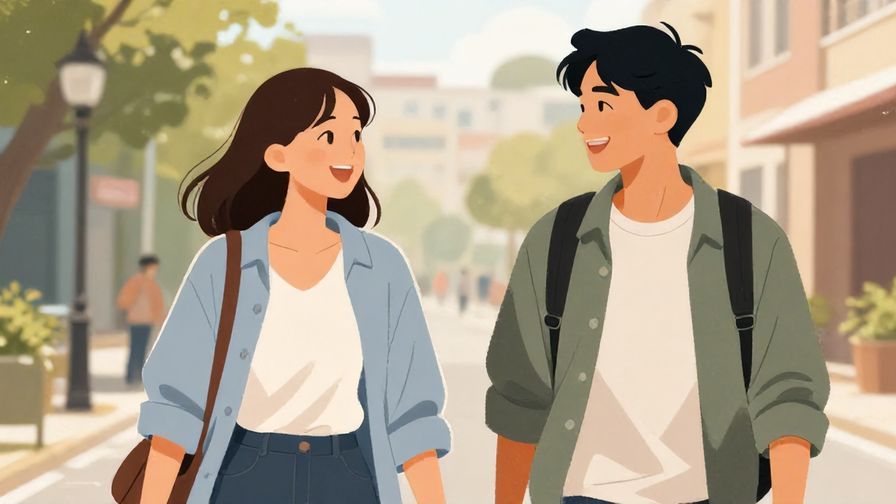 Illustration%20of%20two close friends laughing and confidently nodding during a casual walk outside