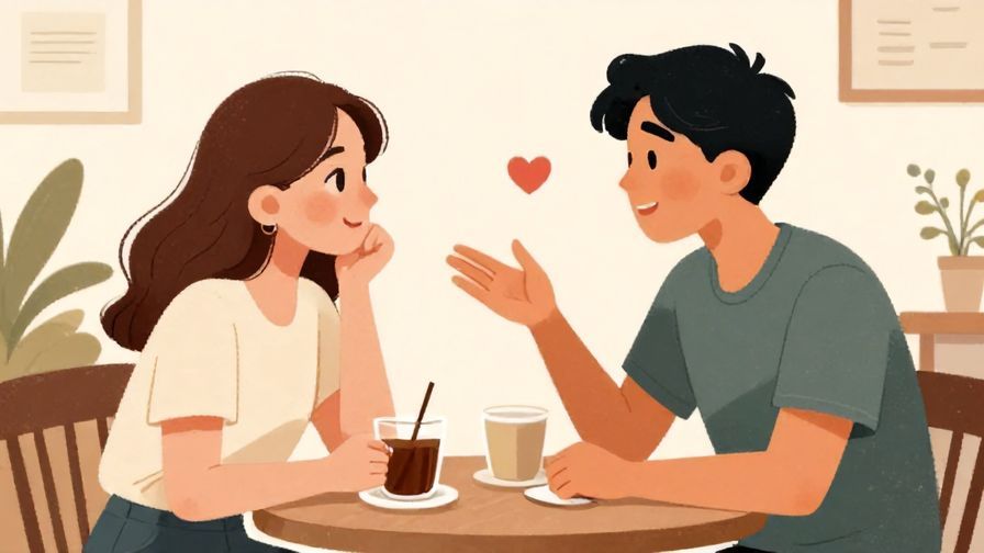 Illustration%20of%20two friends%20chatting%20at%20a%20cafe%2C%20one%20explaining%20love%20is%20a%20battle%2C%20casual%20and%20warm%20scene%2C%20illustrated%20style